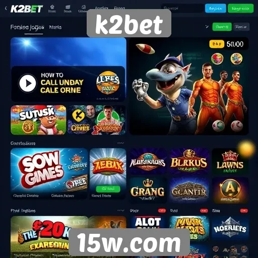 Análise dos jogos disponíveis no k2bet