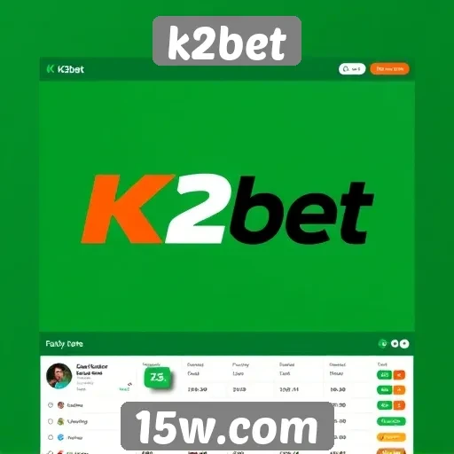 Interface do k2bet e sua usabilidade